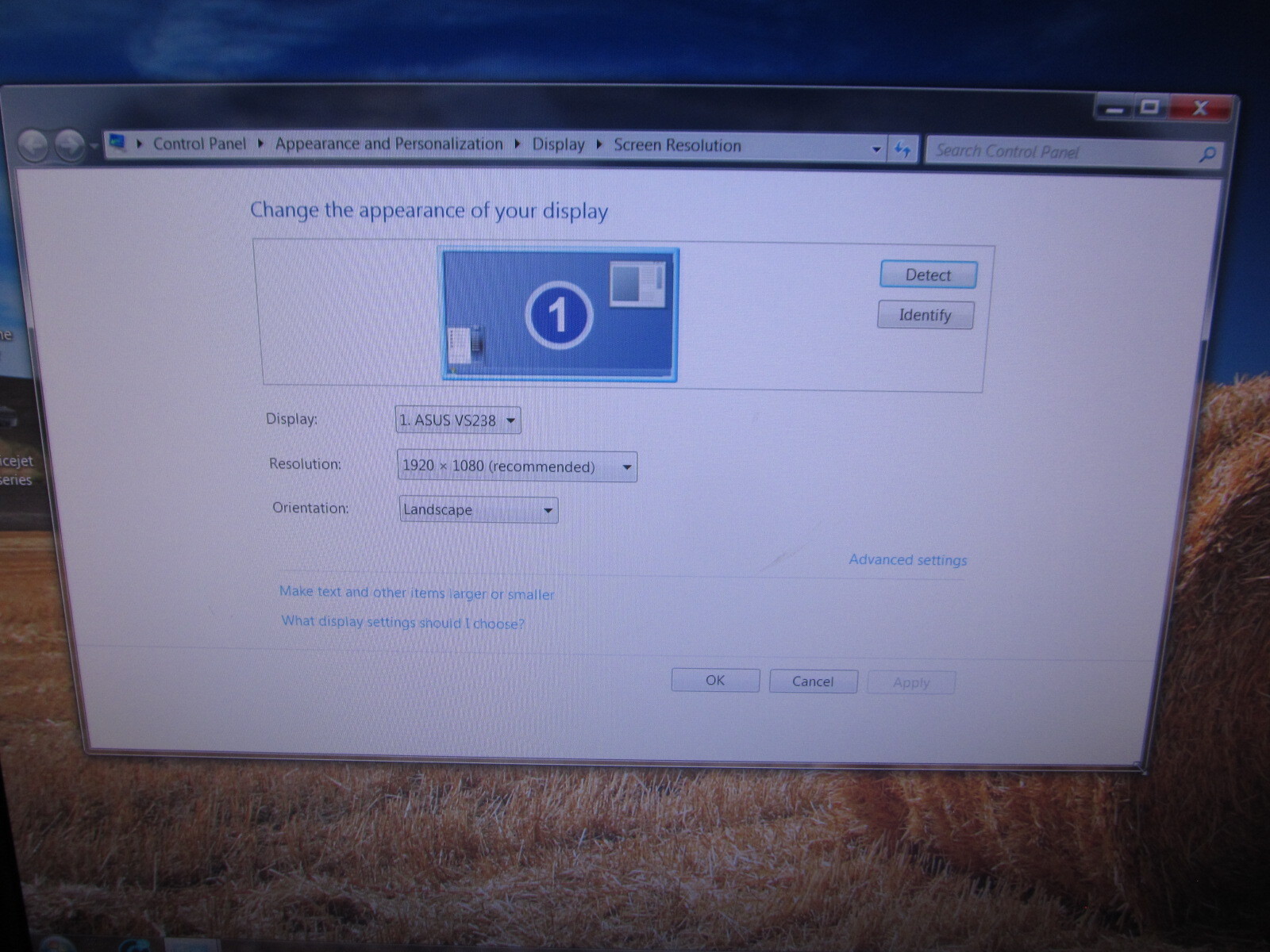 Asus VS238H-P 23\u0026#034; Widescreen LED Monitor 1920 x 1080 HDMI  w/Stand/Power/HDMI cab | eBay