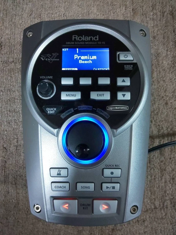Roland TD-15 V-drums Drum Sound Super NATURAL Sound Module Test Completed - Image 2 of 4