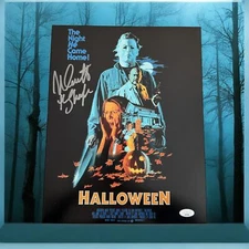 Nick Castle Signed Halloween 11x14 Photo JSA Authenticated #3