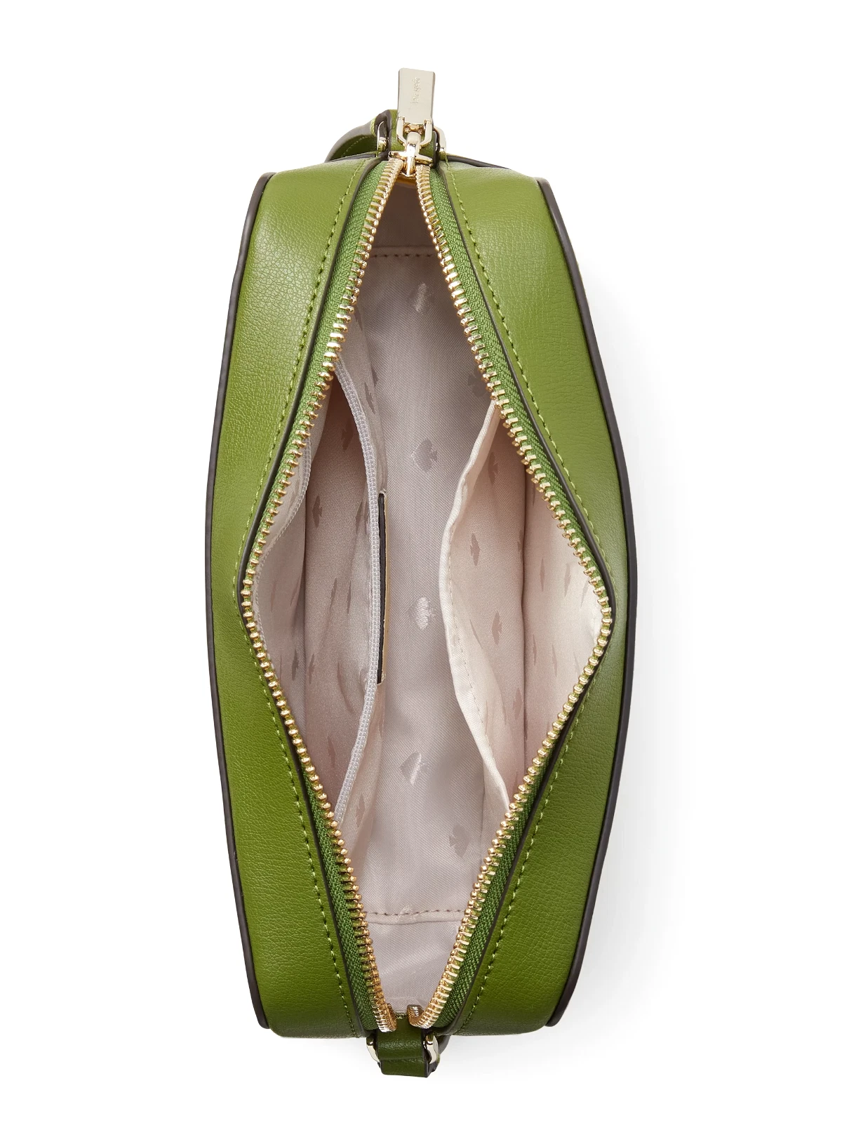 Nuova borsa a tracolla Kate Spade Harper in pelle Kelp Forest