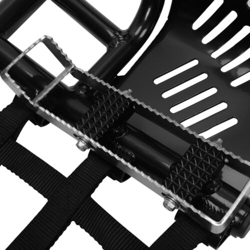 Nerf Bars Peg Heel Guard Black Nerf For Kawasaki KFX 450R KFX450R 2008-2014 2015 - Picture 6 of 14