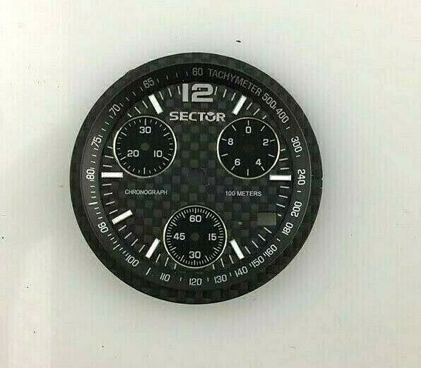 Watch face sector Chrono movement g10.71a Replacement