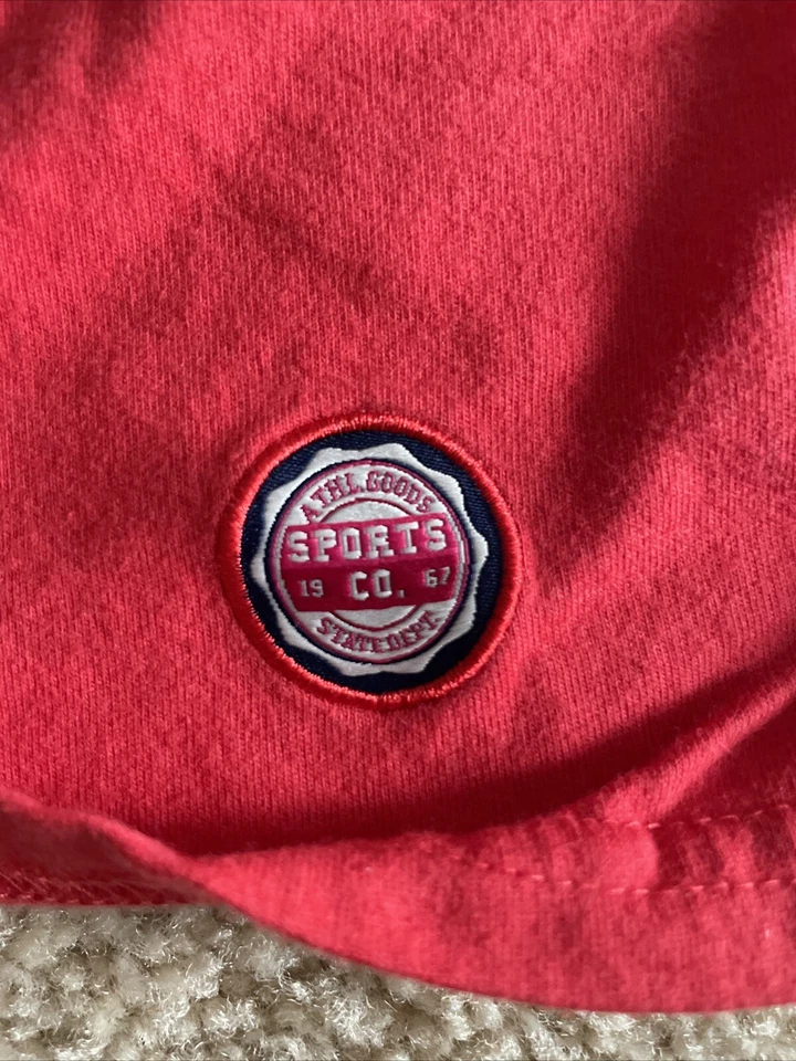 Super dry Collegiate T-shirt Red Number 28 Size XL - Image 2 of 4