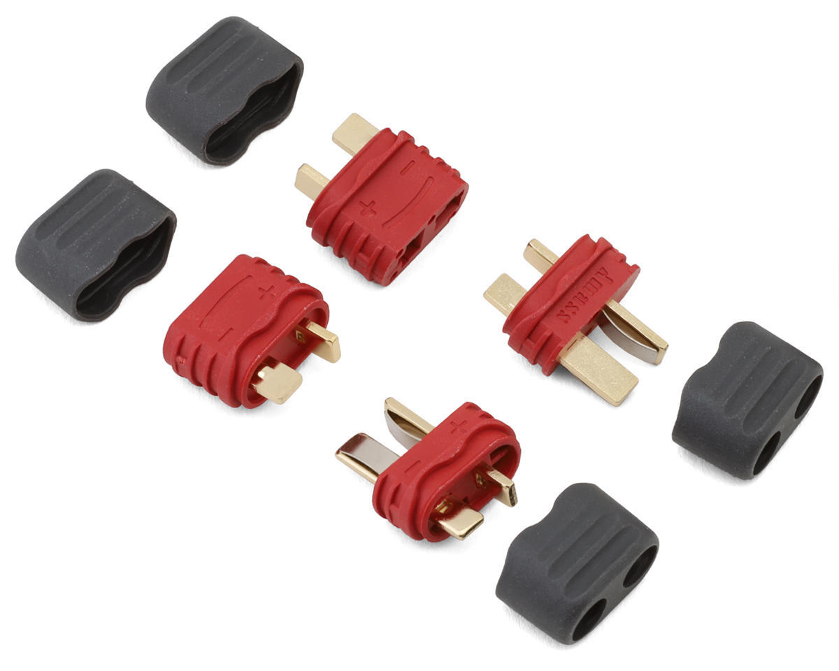 Samix T-Style Connectors Set w/Wire Cover (2 Male/2 Female