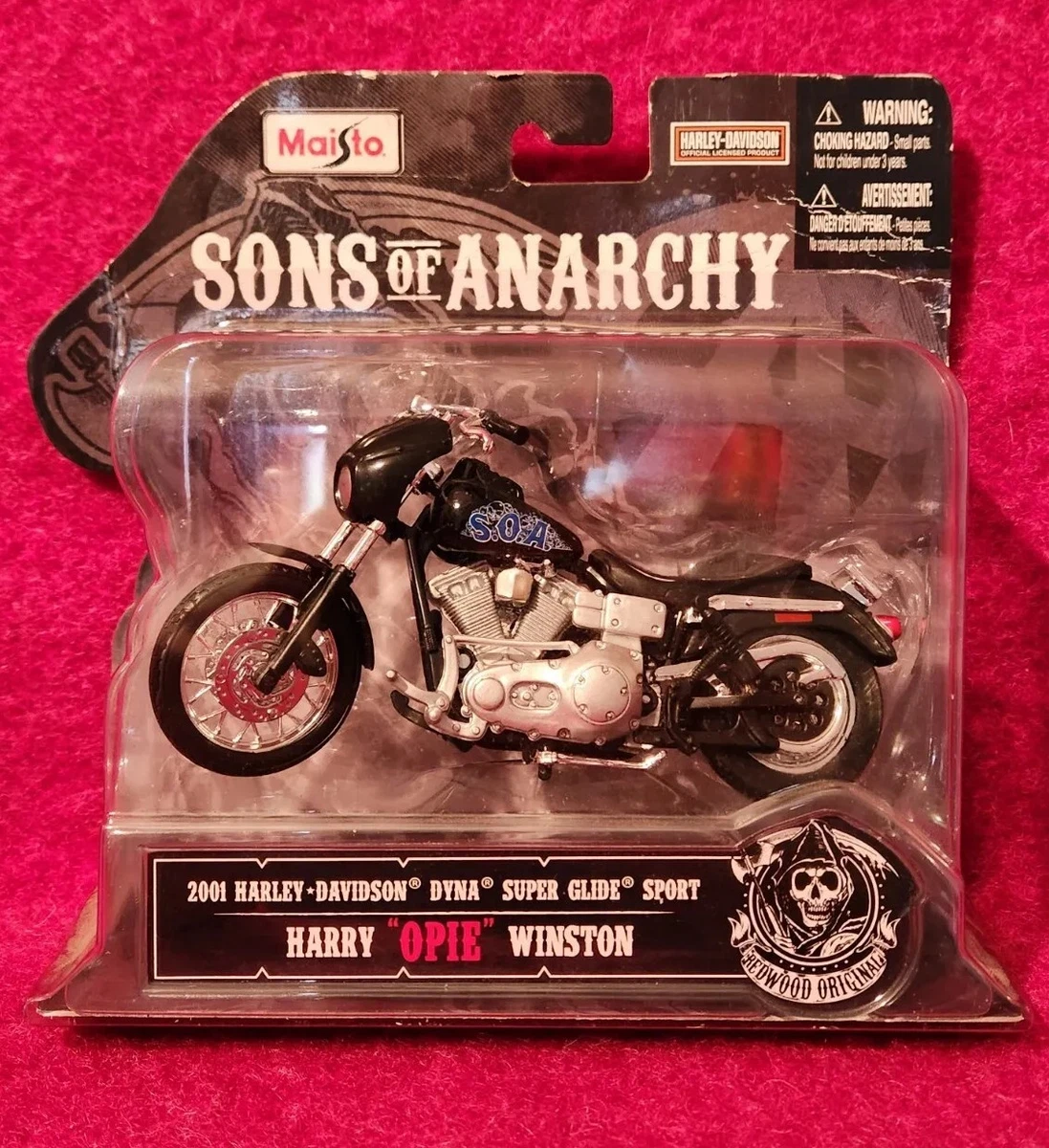 Maisto 1:18 Sons of Anarchy Harley Davidson Motorcycle - Shop Playsets at  H-E-B