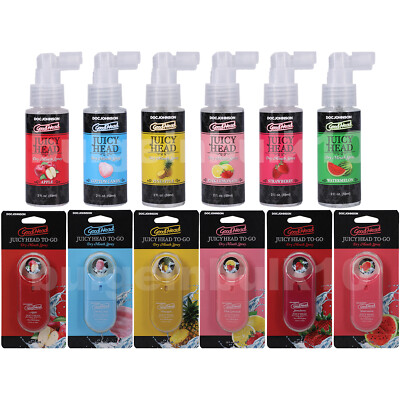 Goodhead Juicy Head Dry Mouth Oral Sex Spray - Choose Flavor & Size