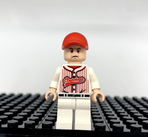 LEGO Baseball Player Minifigure Lot Bat (100% Genuine LEGO Parts) YOU PICK - Picture 2 of 7