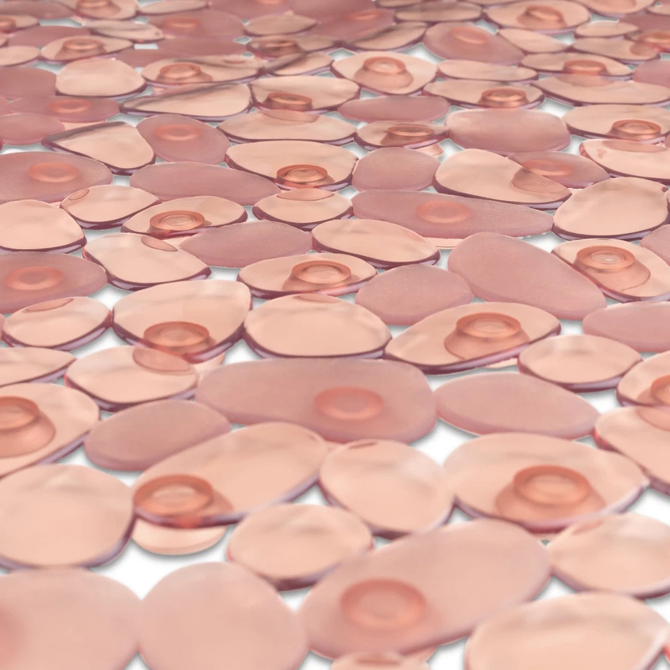 Circul 53 x 53 cm Hellbraun transparent Duscheinlage Duschwanne Dusche Matte  - Bild 3 von 4