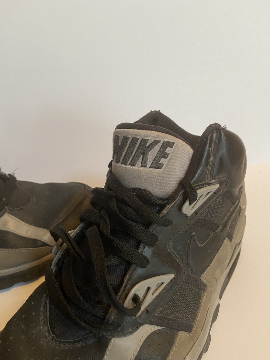 Nike Air Trainer SC High 2012 Raiders Black Grey Bo Jackson Sz‎ 10 302346-013 Size 10 - Nike Air Trainer SC High Raiders for sale online  main image 4