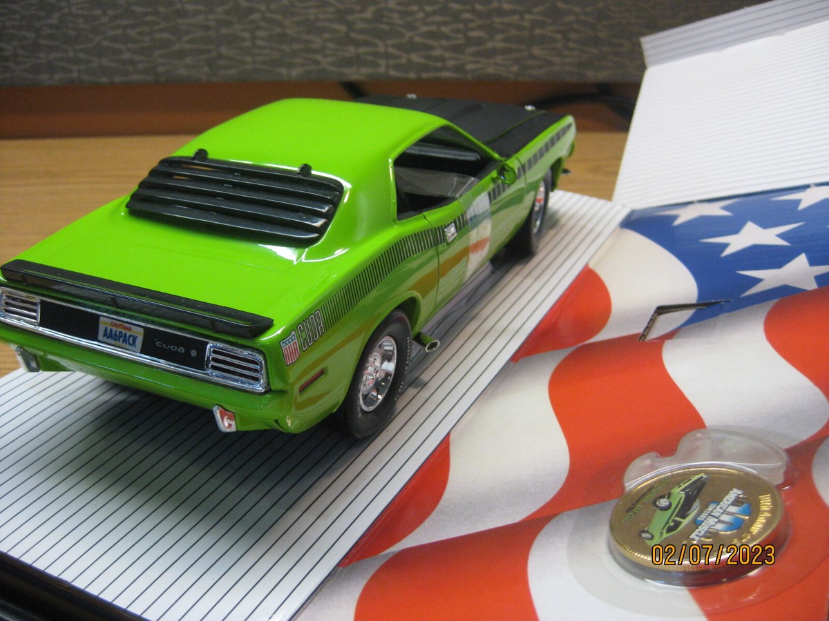 1970 PLYMOUTH AAR CUDA 1/18 アメリカンマッスル Amazon.com: FloZ for American Muscle 1970 for Plymouth for