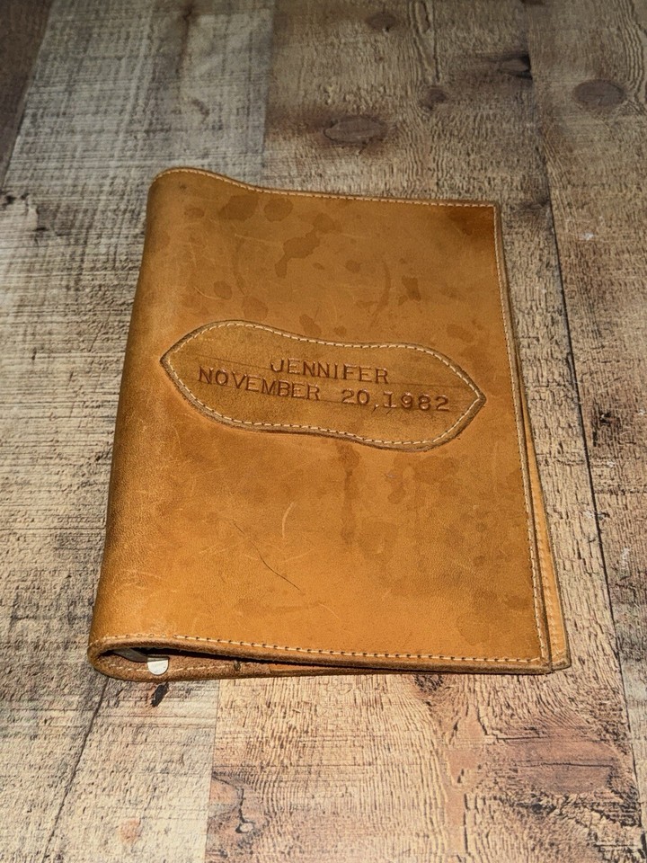 King Ranch Leather Portfolio Notepad Case Organizer Binder Planner ...