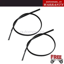 Fits 2007-2011 Toyota Yaris Sedan Roof Drip Trim Molding Left+Right Side Kit