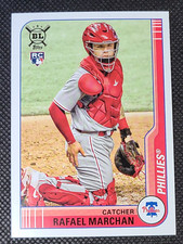 2021 Topps Big League Rafael Marchan RC #181 Philadelphia Phillies
