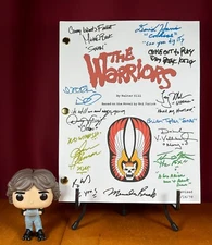 The Warriors Script Cast-Signed - Autograph Reprints - Warriors Movie