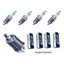 X4 pcs Bosch Spark Plug for Renault Mazda Nissan Espace V kadjar Cx-5 0242140536