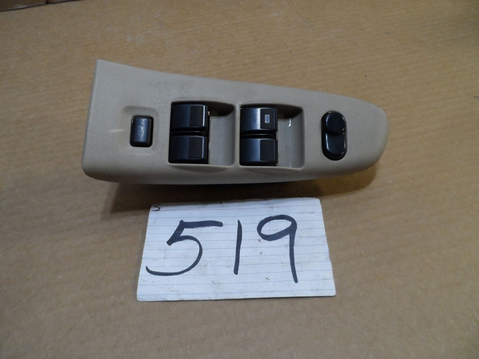 98 99 00 01 02 Mazda 626 Master Window Switch Control Power DRIVER #519-S