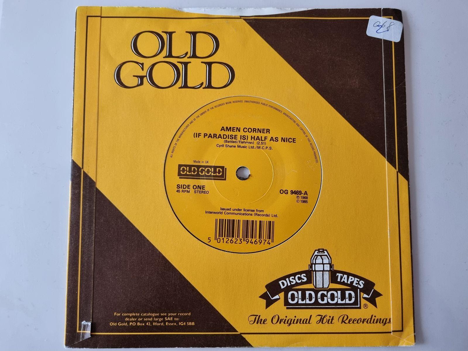 7"" Single Amen Corner - (If paradise is) Half as nice/ Hello Suzie Vinyl UK