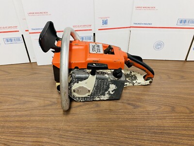 STIHL 031 AV Chainsaw For Project / Repair Turns Over Good Comp Read Notes