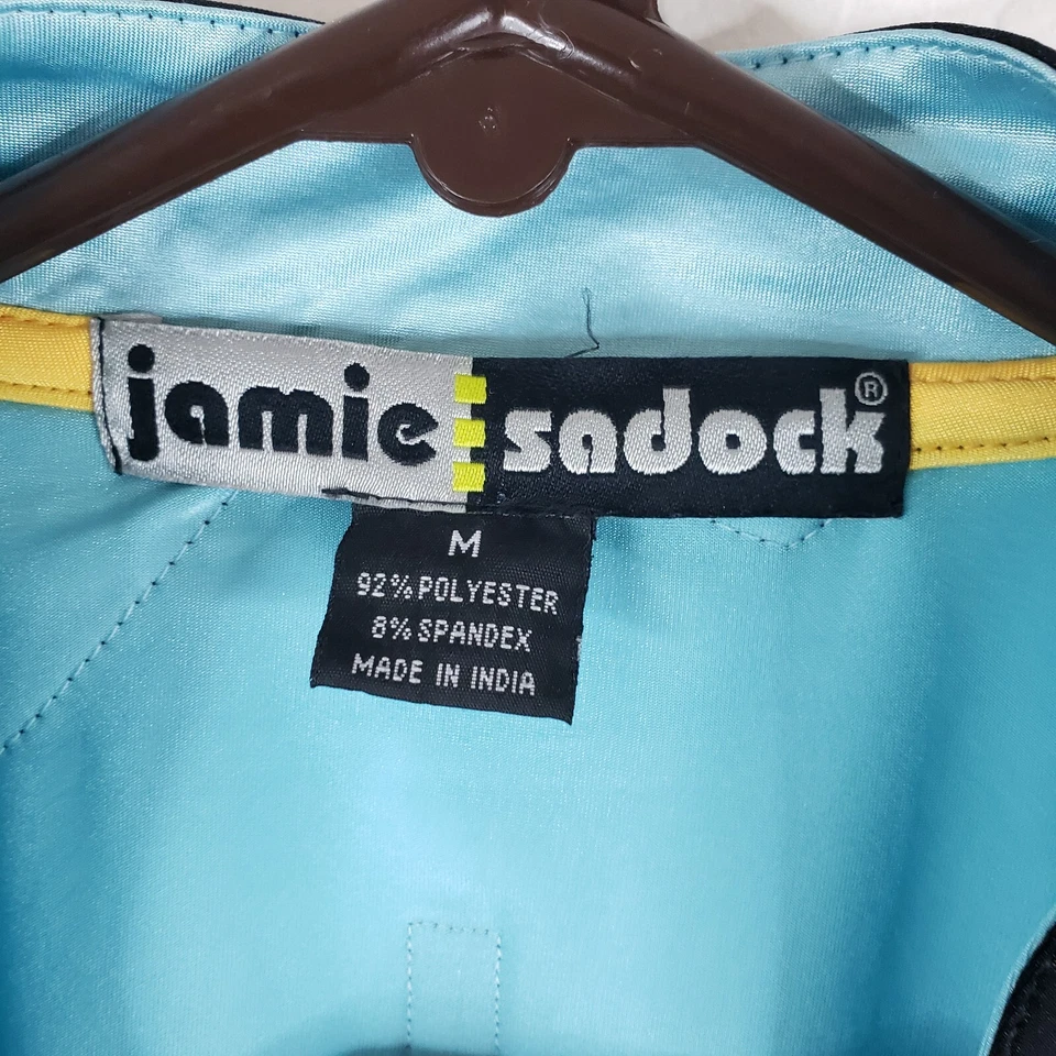 Camiseta de golf Jamie Sadock para mujer mediana verde azulado manga corta pulóver elástica camisa de golf Foto 2 de 4