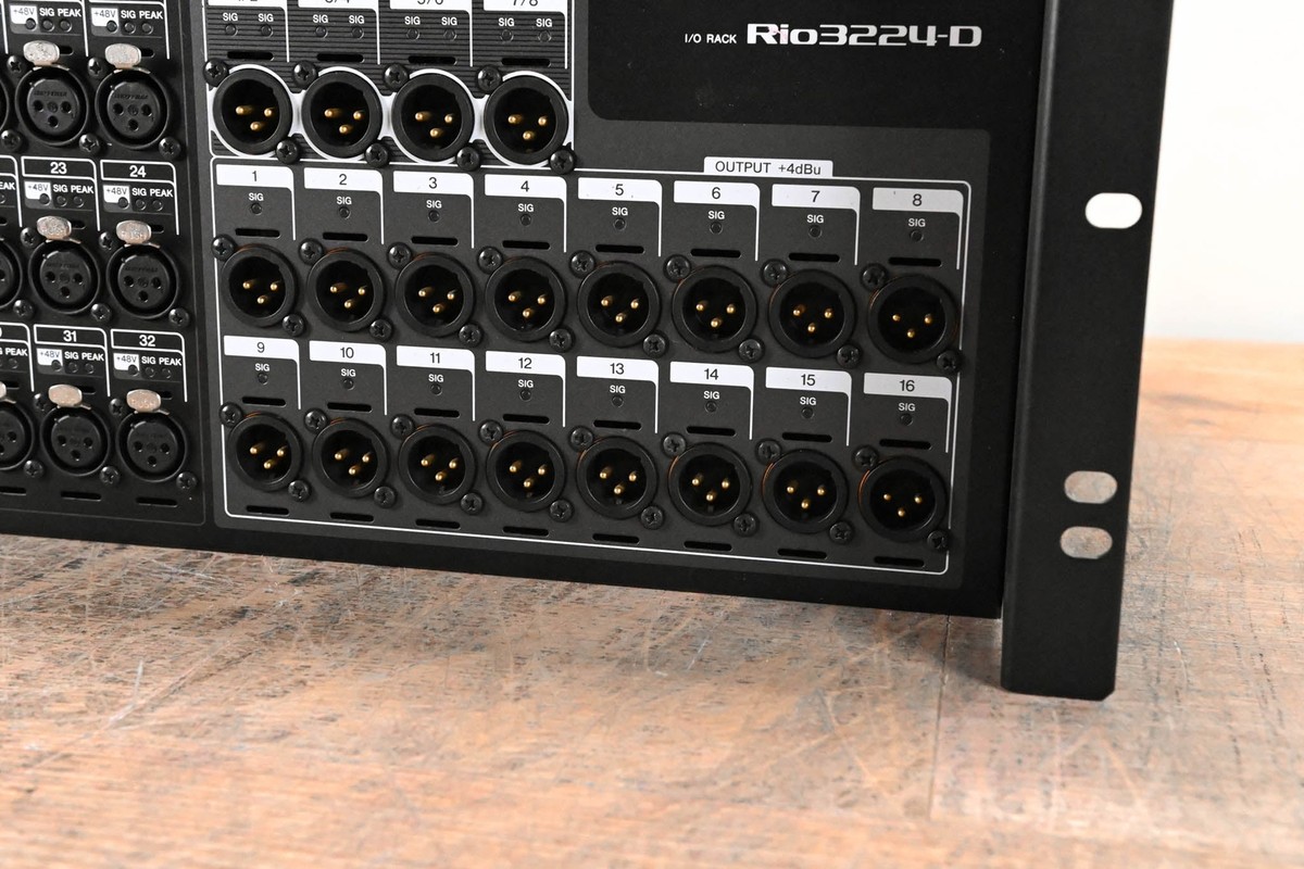 Yamaha RIO3224D Digital Stage Box for sale online | eBay