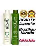Beauty Impressive Brazilian Keratin Kit 2x1L Shampoo  Anti Frizz Treatment