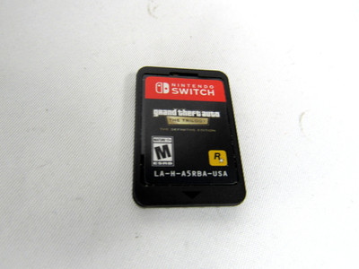 Grand Theft Auto Trilogy Definitive Edition Nintendo Switch Game Authentic