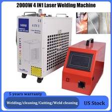 BWT 2000W 4 IN 1 Fiber Laser Welder Laser Cleaning Cutting Machine CE US Stock