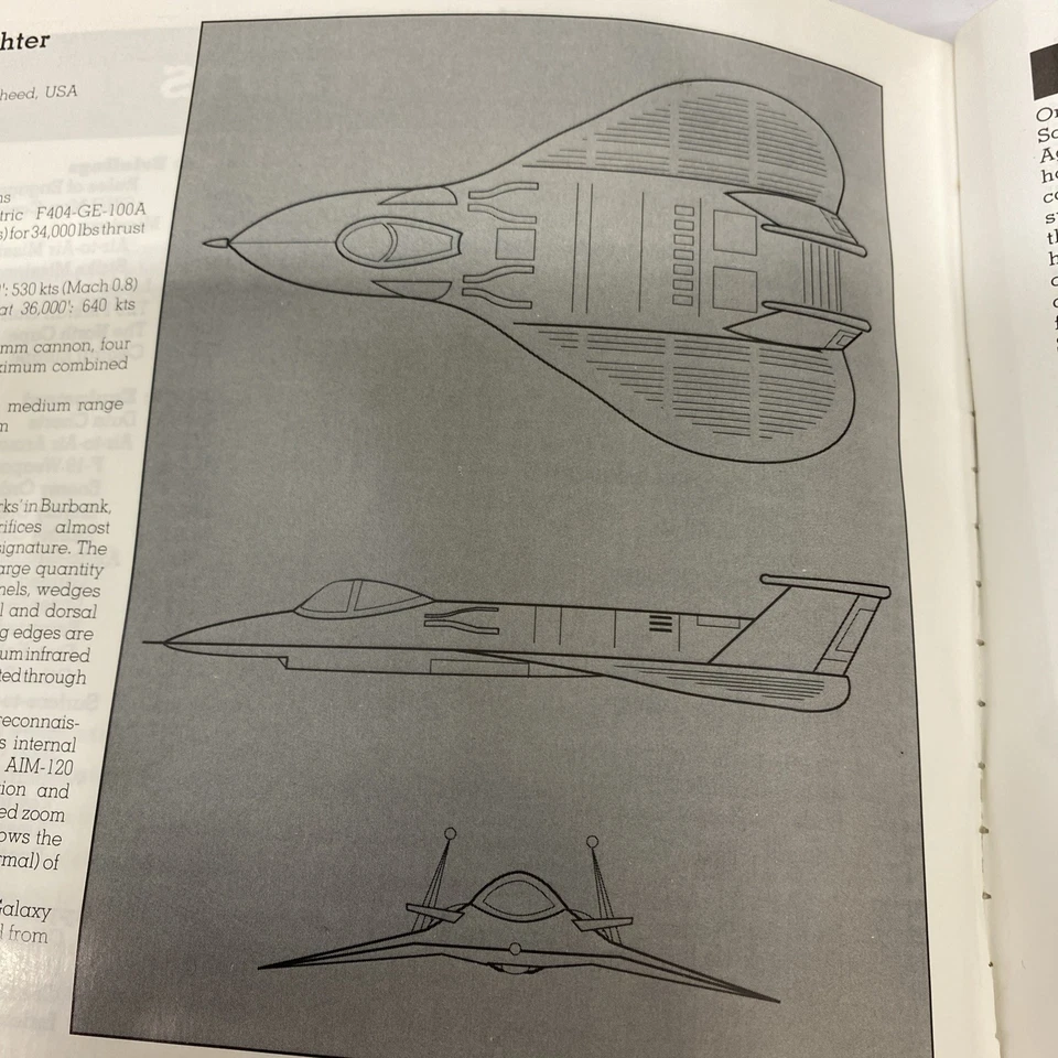 Atari F-19 STEALTH FIGHTER BOOKLET 1988 MicroProse software PUBLISHER. - Image 4 of 4