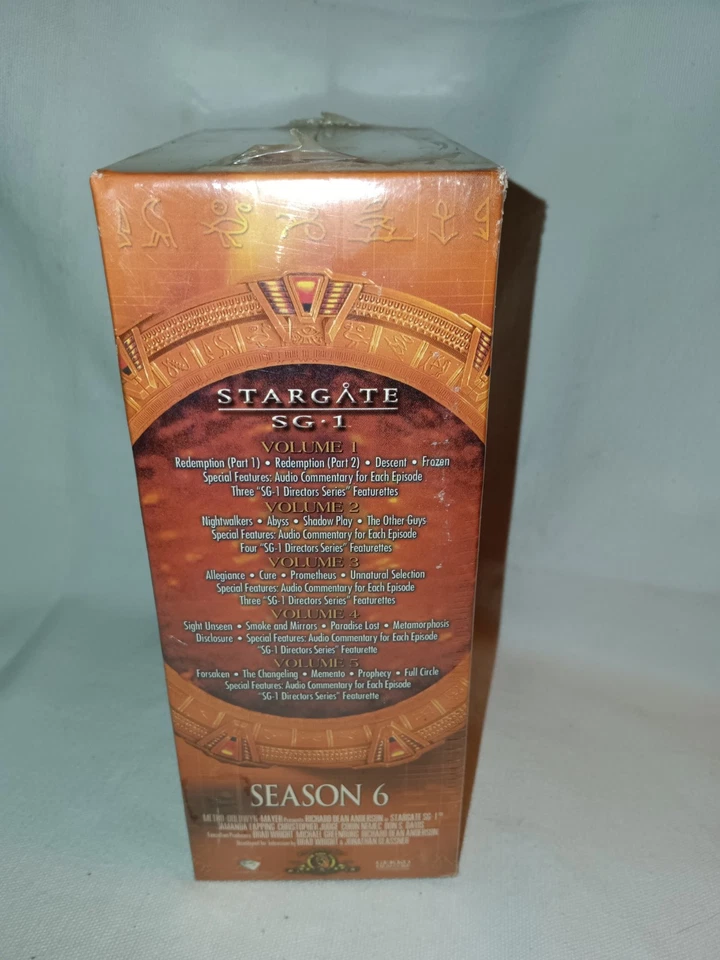 (2) 5 Disc Sets STARGATE SG-1 / SEASONS 5 & 6 /  New  Sealed  - Image 3 of 4