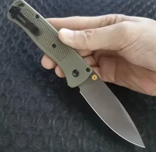 BM 535 Green Ambidextrous Foldable Pocket Knife S30v