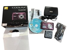 Nikon COOLPIX S4100 14.0MP Digital Camera - Plum 26261
