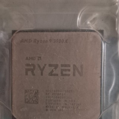 AMD Ryzen 9 3900X 12-Core Socket AM4 3.8GHz CPU Processor 100-000000023