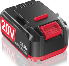5.0Ah Battery for Bauer 20V Lithium 1702C-B 1701C-B 1907C-B 2108C-B