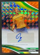 2025 Topps Chrome Rafael Nadal Auto II Orange Geometric Refractor #/25