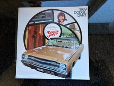 Original 1969 Dodge Dart Deluxe Sales Brochure Catalog Swinger 340 Gt Gts