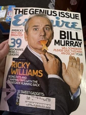 Esquire Magazine December 2004 Bill Murray Genius Issue  Bagged