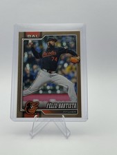2026 Topps Series 1 Felix Bautista #128 Gold /2026 Baltimore Orioles