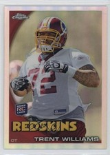 2010 Topps Chrome Refractor Trent Williams #C102 06l3