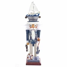 Kurt S. Adler Hollywood Sea Captain Nutcracker, 18"