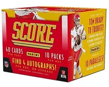 2021 Panini Score Football Hobby Box - Ships Sealed
