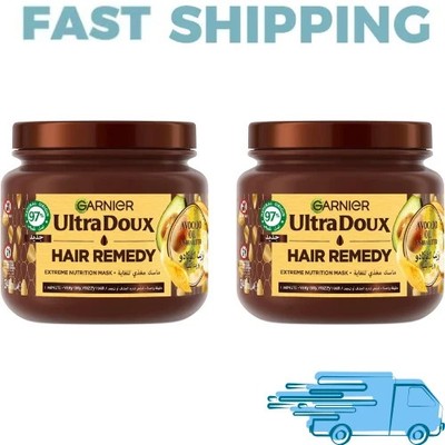 Garnier Ultra Doux Almond Milk moisturising Hair Remedy Mask To dehydrated 340ml