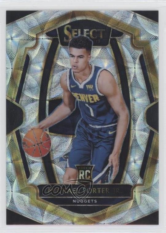 2018-19 Panini Select Premier Level Scope Prizm Michael Porter Jr #134 pi8