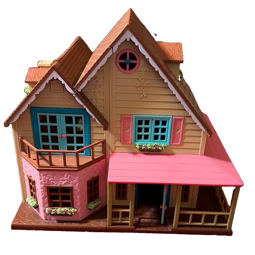Liโl Woodzeez Honeysuckle Hillside House Cottage Dollhouse Great Collection