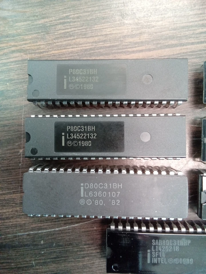 Lote de 7 chips Intel vintage ver fotos Foto 2 de 4