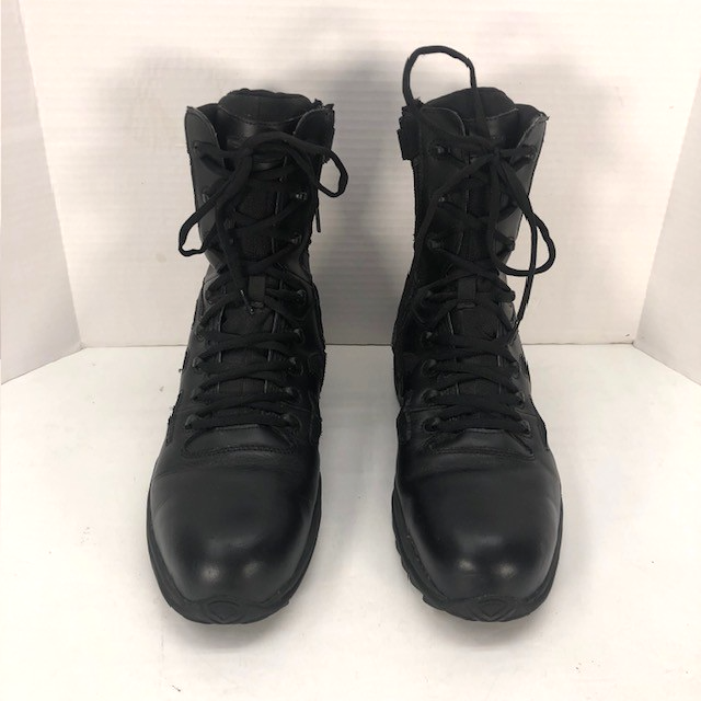 Reebok Rapid Response Black Combat Steel Toe Tactical Boots 