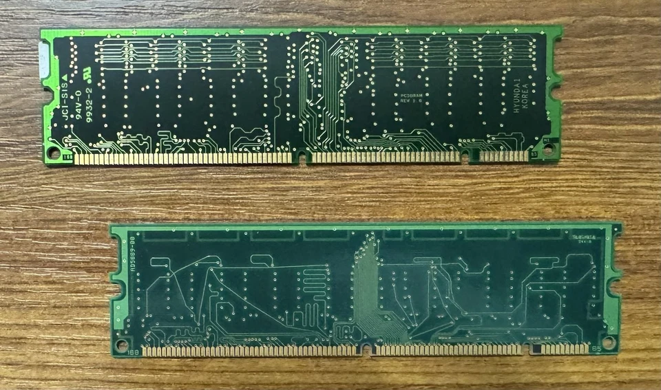 128MB SDRAM (2 x 64MB) Memory Bundle - PC100, 3-2-2- CAS Latency, Tested Working - Image 2 of 2