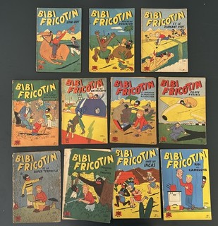 lot 11 BIBI FRICOTIN LACROIX 2 EO et 9 réédition entre 22 et 37 . SPE L27