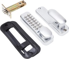 Securefast Digilock Digital Push Button Door Key Pad Lock-Satin Chrome