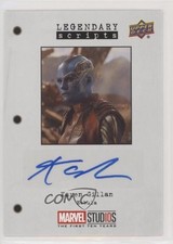 2019 Marvel Studios The First Ten Years Legendary Scripts Karen Gillan Auto 0i4q