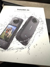 Insta360 X4 8K 360 Action Camera Black, Waterproof, HDR Video Stabilization